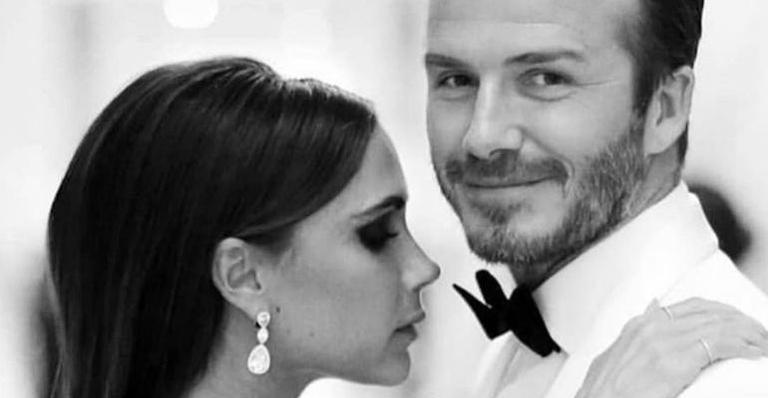 David Beckham celebra aniversário de casamento com Victoria Beckham com clique hilário: ”Obrigado”