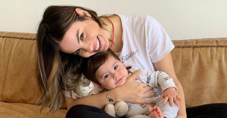 Sthefany Brito celebra 8 meses do filho, Enrico com arraial em casa: ”Alegria de todos os dias!”