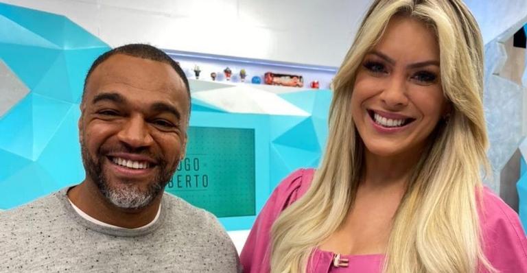 Denilson comemora aniversário de Renata Fan: ”Minha companheira de longa data”