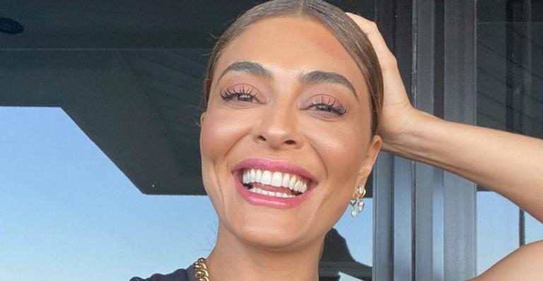 Juliana Paes recebe primeira dose da vacina contra a Covid-19: ”Vacinada”