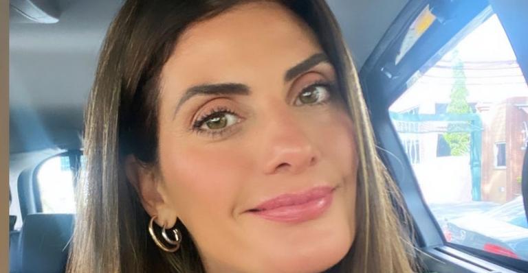 Isabella Fiorentino é vacinada contra a Covid-19