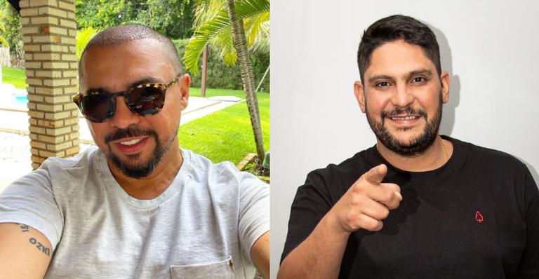 Xand Avião almoça acompanhado de Jorge, da dupla com Mateus: ”Irmão que a vida me deu”