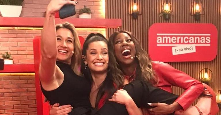 Após live, Fernanda Gentil se declara com textão para Juliette e Camilla de Lucas