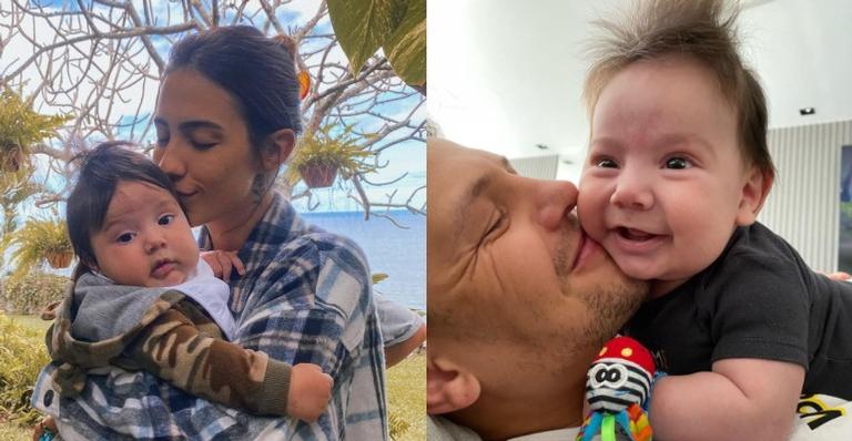 Caçula de Gabi Brandt e Saulo Poncio surge em clique 3X4 e derrete a web