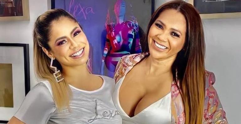 Lexa comemora vacinação da mãe, Darlin Ferrattry, e faz reflexão: ”O importante é se vacinar”