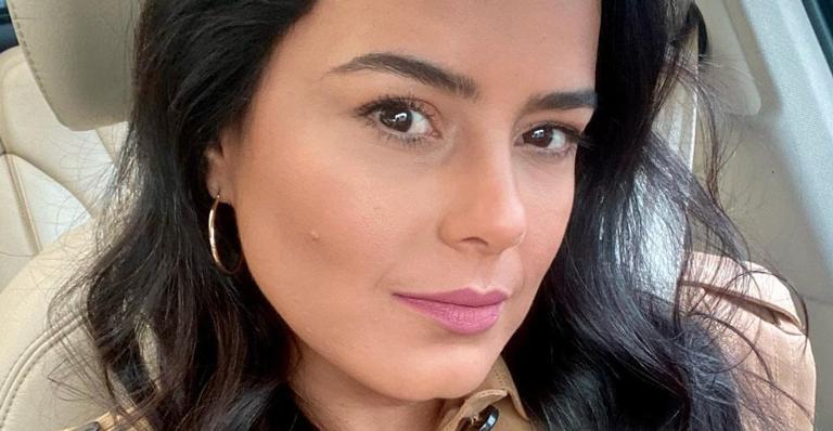 Luciele Di Camargo toma da vacina contra Covid-19: ”1 dose, aplicada”