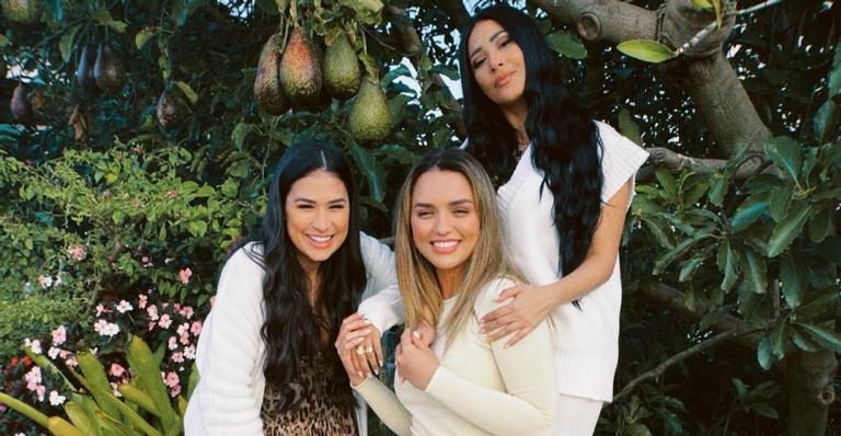 Rafa Kalimann celebra encontro com Simone e Simaria: ”Amo vocês”