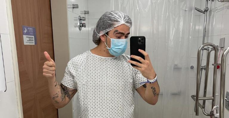 Whindersson Nunes passa por nova cirurgia e tranquiliza fãs
