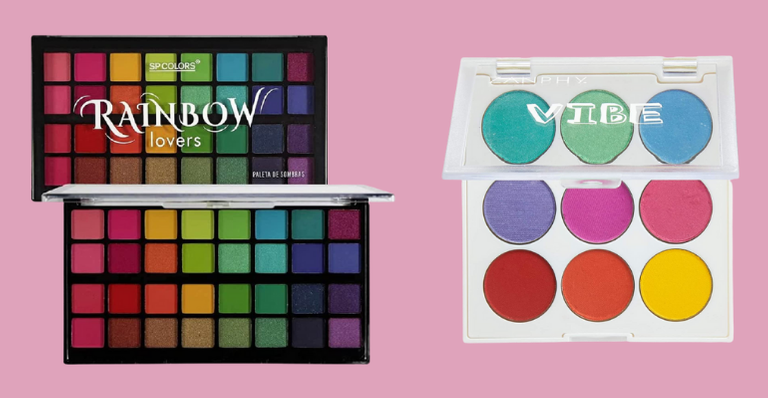 Paleta de sombras: 10 opções coloridas que não podem faltar na sua penteadeira