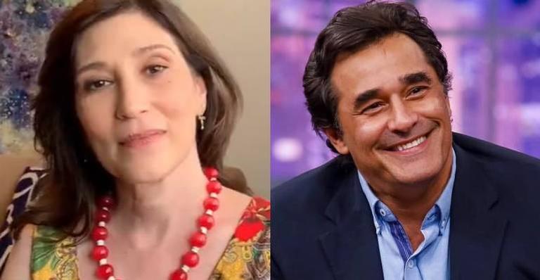 Beth Goulart pede orações para Luciano Szafir: ”Que ele se recupere o mais breve possível”