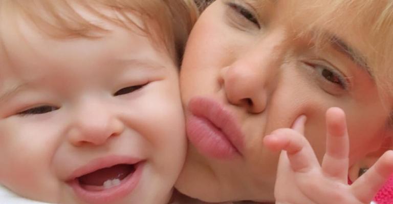 Dany Bananinha se declara para a primogênita, Lara: ”Te amo, minha loucura”