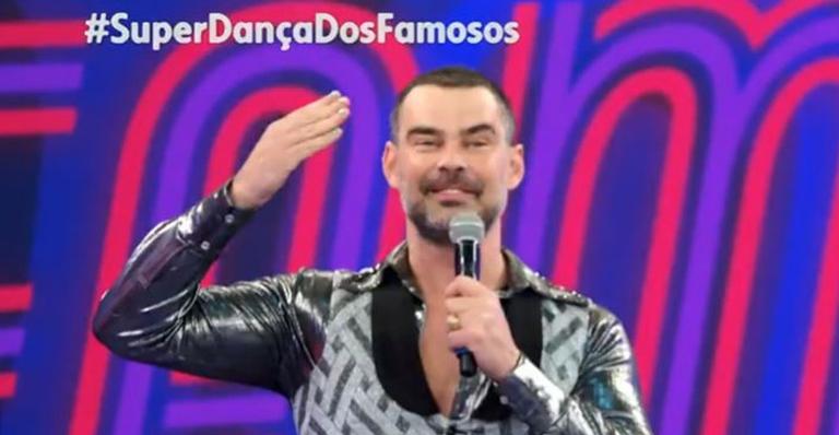 Carmo Dalla Vecchia se declara ao marido no ‘Super Dança dos Famosos’