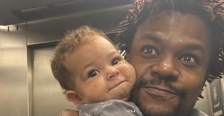 David Junior comemora a chegada dos 7 meses da filha, Amora: ”Amo tanto que nem sei”