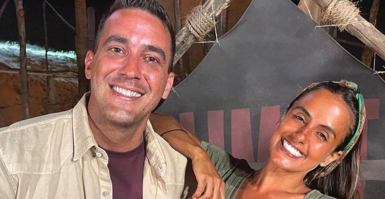 André Marques se declara ao se despedir de Carol Peixinho em ‘No Limite’: ”A namorada perfeita”