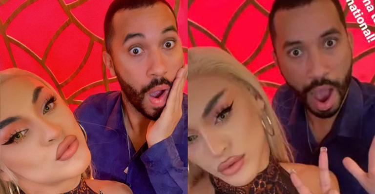 Pabllo Vittar celebra o aniversário de Gil do Vigor: ”Parabéns mozão”