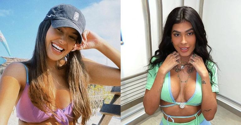 Thais Braz resgata registros ao lado de Pocah e lamenta: ”Saudade”