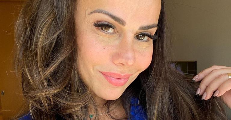 Viviane Araújo mostra crescimento do cachorrinho e web se derrete: ”Coisinha gostosa!”