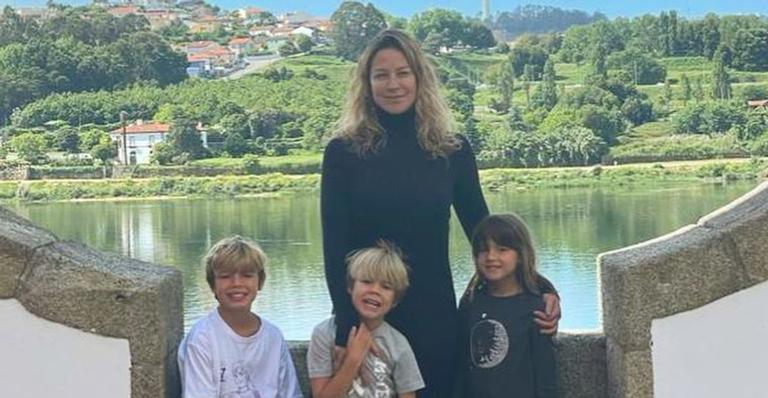 Luana Piovani compartilha registros encantadores de um delicioso passeio em família