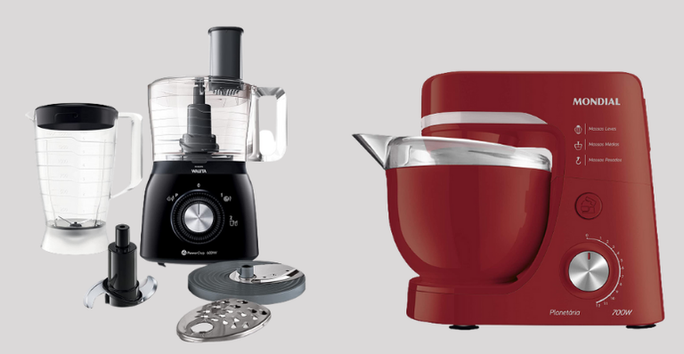 Liquidificador, batedeira e muito mais: 10 eletroportáteis para renovar a cozinha