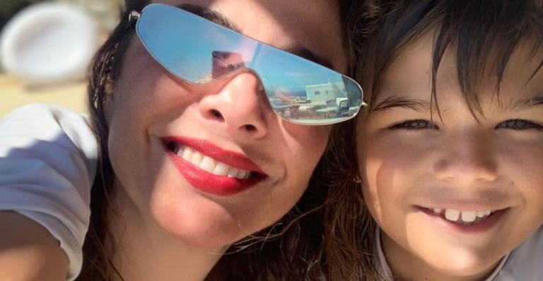 Luciana Gimenez aproveita viagem internacional com o filho mais novo: ”Amor da minha vida”