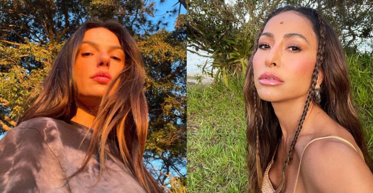Isis Valverde exibe lembrança ao lado de Sabrina Sato e fãs elogiam: ”Divas’