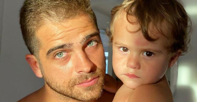Bernardo Mesquita comemora aniversário do filho, Bento: ”O grande amor da minha vida”