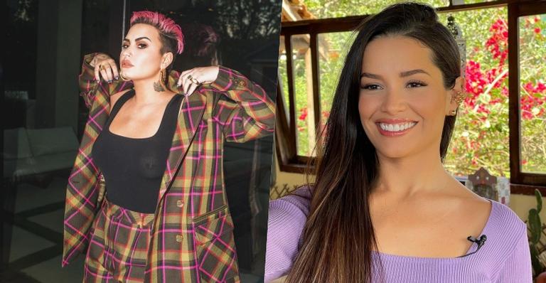 Juliette tem reação hilária ao ver que Demi Lovato a seguiu: ”Eu tô passando mal”