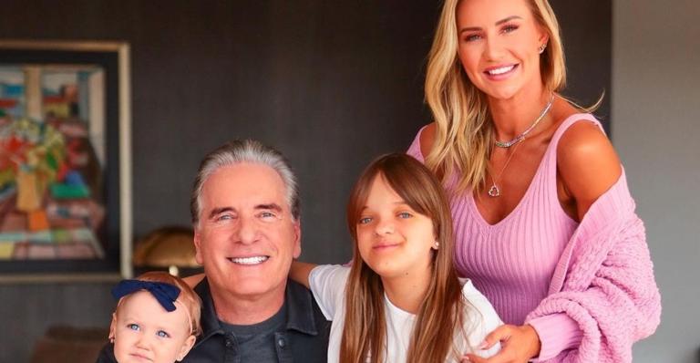 Ana Paula Siebert acorda Rafaella com café da manhã na cama em seu aniversário: ”Que madrasta!”