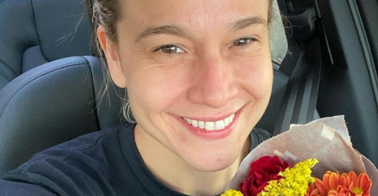 Fernanda Gentil mostra áudios de boa sorte enviados pelo pai antes de todo ‘Se Joga’