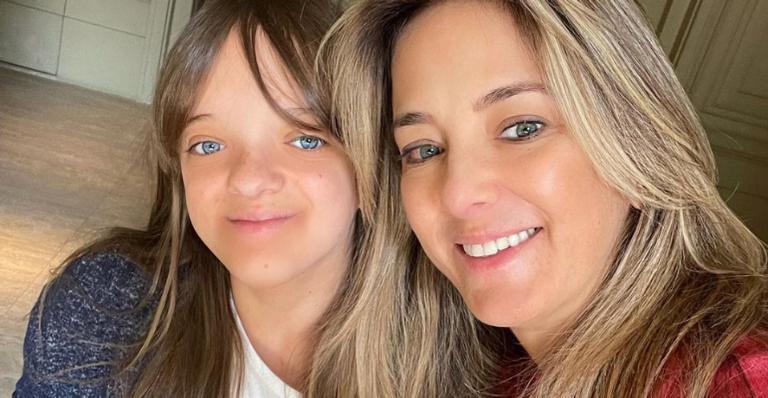 Ticiane Pinheiro se derrete por Rafa Justus antes de seu aniversário: ”Minha princesa cresceu”