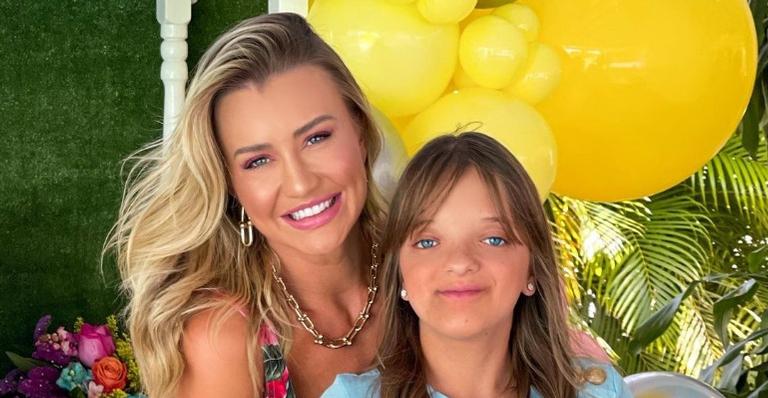 Ana Paula Siebert presta homenagem no aniversário de Rafa Justus: ”Menina linda e inteligente”