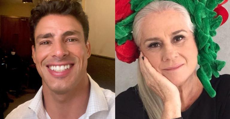 Cauã Reymond relembra cena romântica com Vera Holtz em ‘Belíssima’: ”Mestra amada”