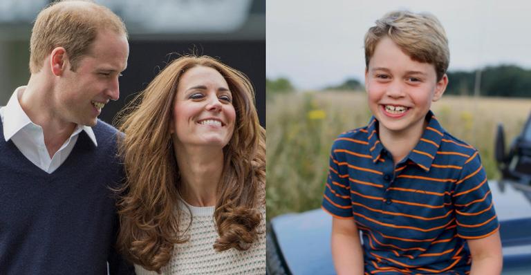 Príncipe William e Kate Middleton celebram o aniversário de 8 anos de George