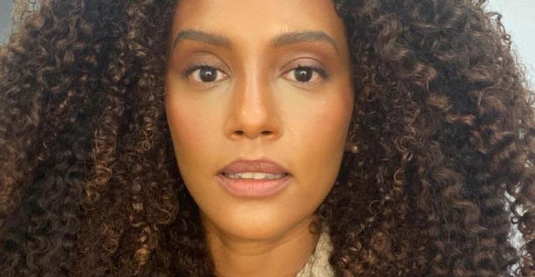 Taís Araujo publica sequência de cliques de máscara: ”Ansiosa esperando minha segunda dose”