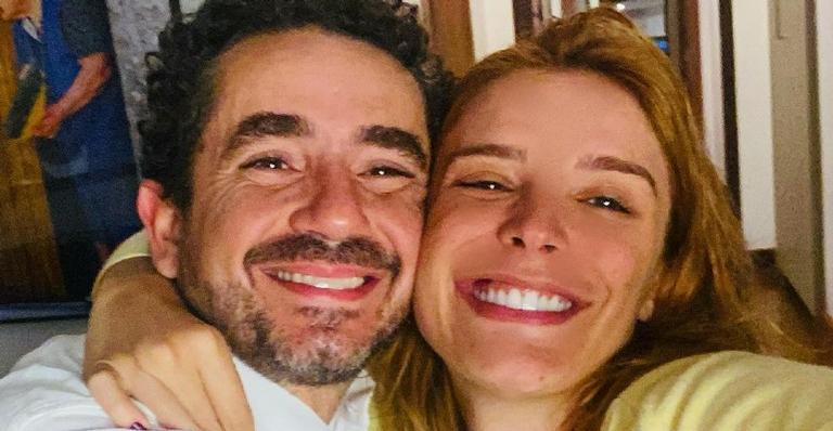 Rafa Brites presta homenagem para Felipe Andreoli pela cobertura da Olimpíada