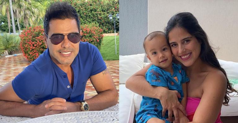 Zezé Di Camargo celebra aniversário do neto, Joaquim: ”Parabéns, meu príncipe!”