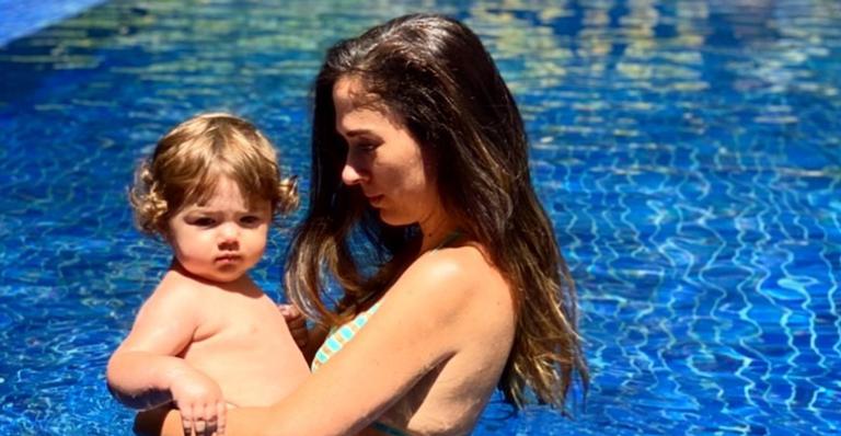 Tata Werneck celebra prata olímpica do skate com foto da filha: ”2028 talvez minha deusa esteja”