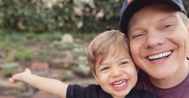 Michel Teló comemora aniversário de quatro anos do filho caçula, Teodoro