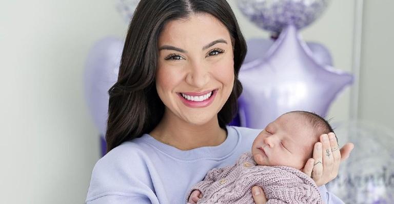 Bianca Andrade mostra o rostinho de Cris e se derrete: ”Anjinho da mamãe”