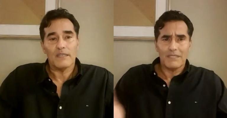 Luciano Szafir relembra luta contra a Covid-19 após 32 dias internado: ”Eu achei que ia embora”