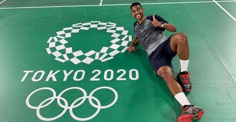 Ygor Coelho conquista primeira vitória do badminton do Brasil nos Jogos: ”Estou muito feliz”