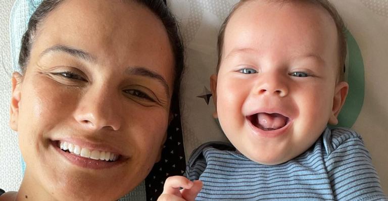 Kyra Gracie exibe momento fofo entre o filho caçula e os bisavós: ”Sou abençoada”
