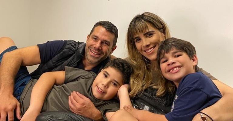 Wanessa Camargo celebra aniversário do marido, Marcus Buaiz, em família: ”Meu amor merece!”
