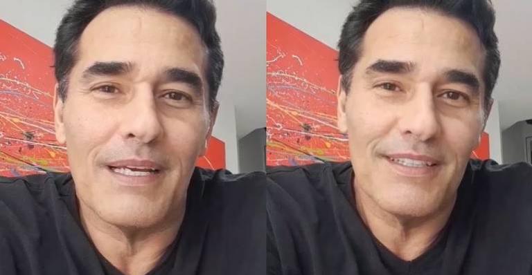 Após internação, Luciano Szafir fala sobre sua recuperação e agradece orações