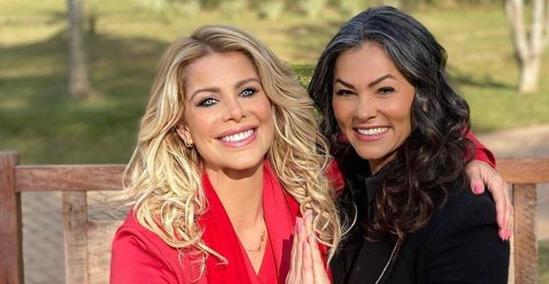 Karina Bacchi e Suzana Alves celebram anos de amizade nas redes sociais