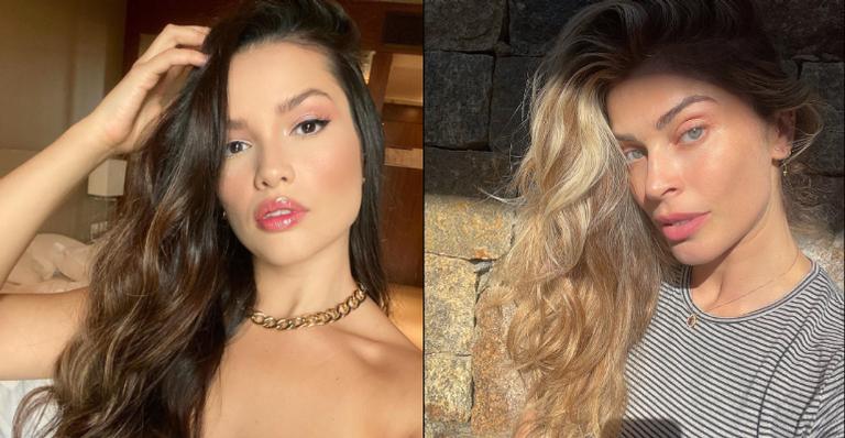 Juliette e Grazi Massafera aproveitam noite de vinho juntas: ”Energia boa”