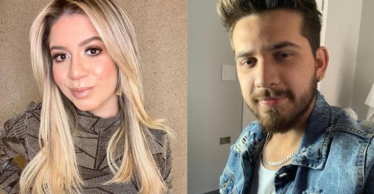 Marilia Mendonça e Gustavo Mioto vibram após músicas tocarem nos Jogos Olímpicos