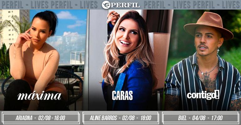 De Ariadna a Biel. Confira a agenda de lives exclusivas da Editora Perfil