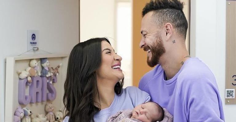 Fred divide clique perfeito de Bianca Andrade com o filho, Cris: ”Quero morar nessa foto”