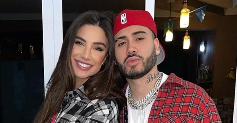 Kevinho celebra aniversário de 23 anos da namorada, Gabriela Versiani: ”Eu te amo”